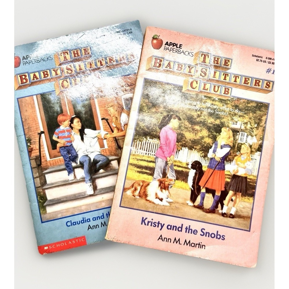 Baby-Sitters Club #11 & #12 Apple Paperbacks 1988–1989 Ann M. Martin